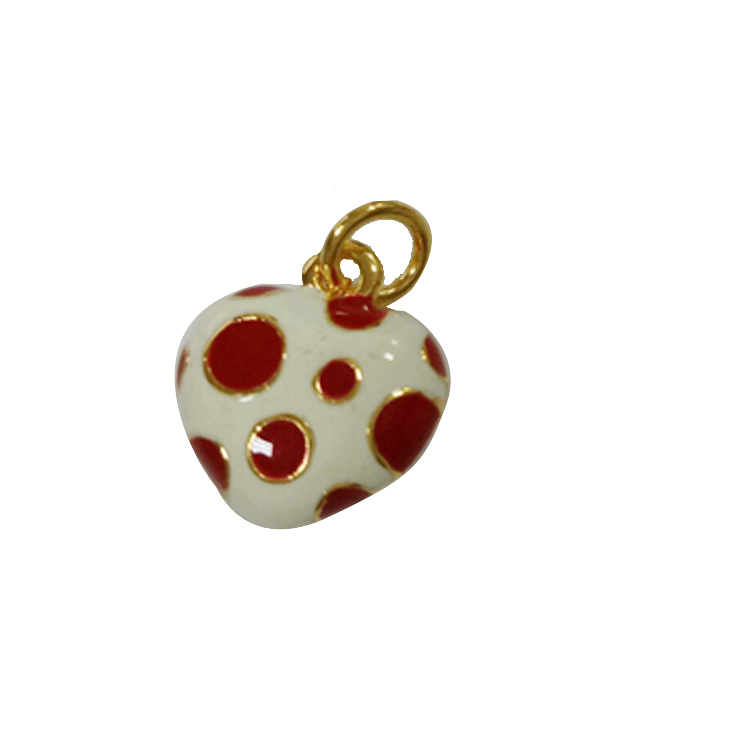 Enamel charms gold plated