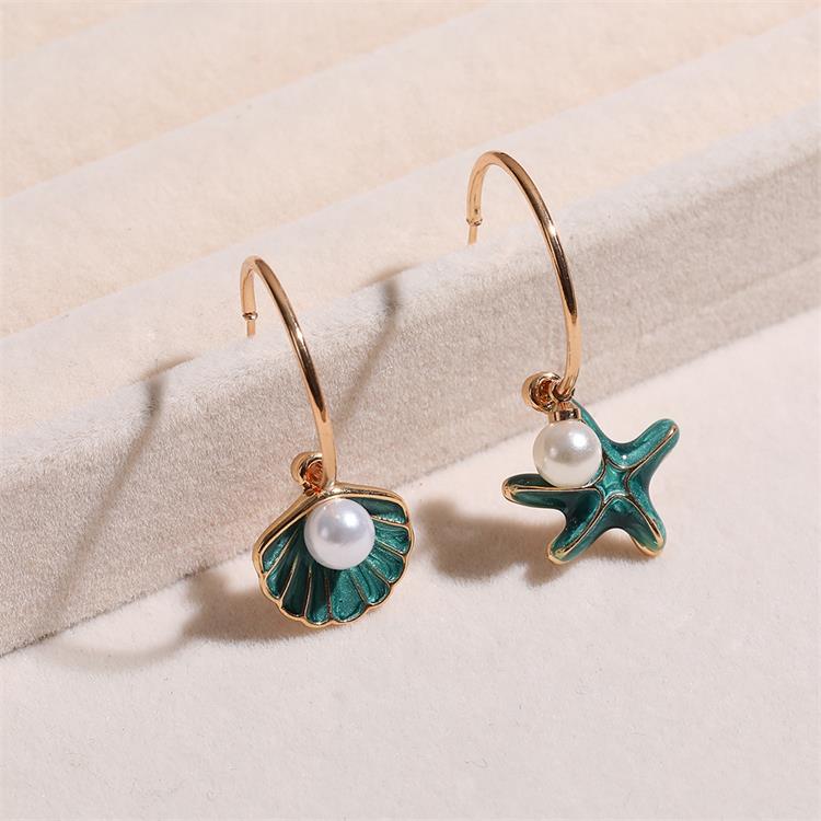 Irregular Shell Earrings