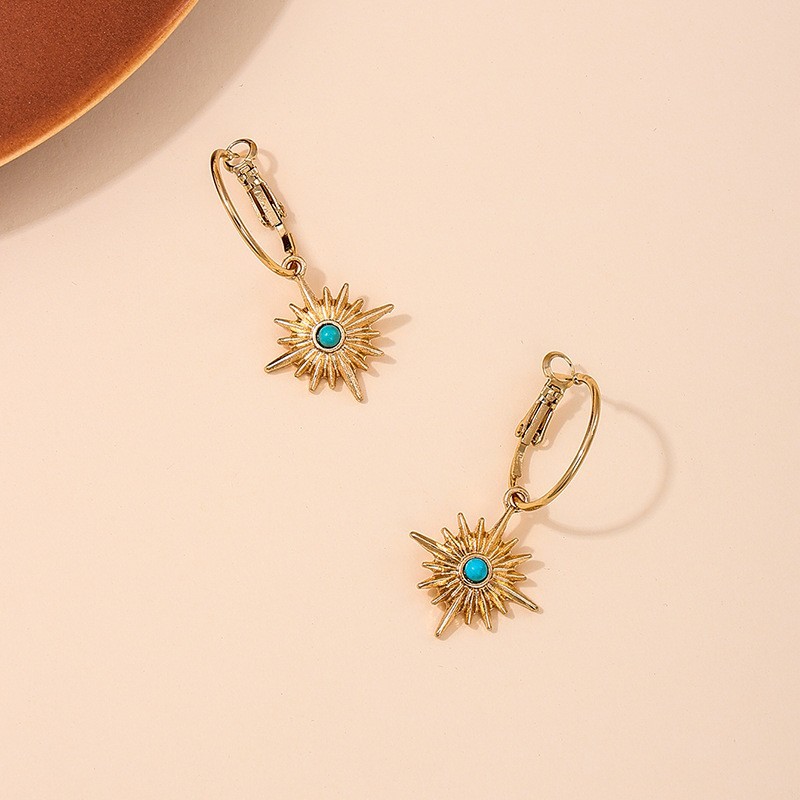 Octagonal star Earrings